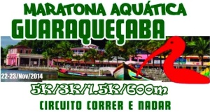 Maratona aquática em Guaraqueçaba
